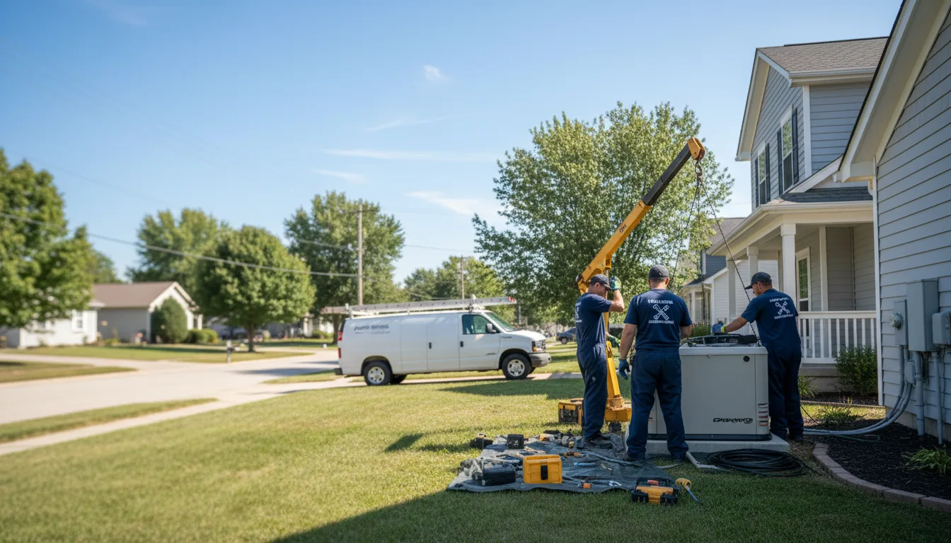 Generator Installation in Evansville, AR near me